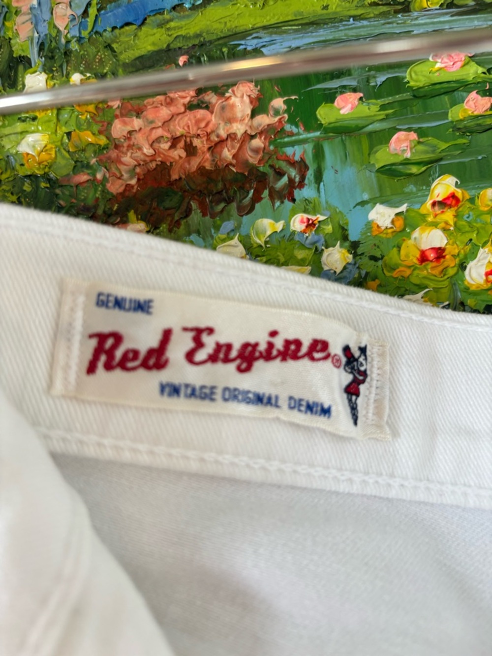 Red Engine Women's White Bootcut Jeans - Picture 2 of 6